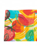 Leggings pirata jersey stampato bambina giallo fruitty time