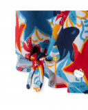 T-shirt jersey bretelle bambina azzurro red submarine