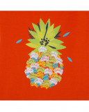 Abito jersey stampato bambina arancione summer festival Abito jersey stampato bambina arancione summer festival