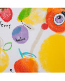 Abito jersey stampato bambina bianco fruitty time Abito jersey stampato bambina bianco fruitty time