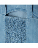 Blusa jeans fiocco bambina azzurro venice beach Blusa jeans fiocco bambina azzurro venice beach