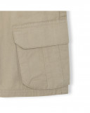 Bermuda twill di cotone stampata bambino beige jungle street Bermuda twill di cotone stampata bambino beige jungle street