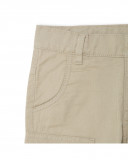 Bermuda twill di cotone stampata bambino beige jungle street Bermuda twill di cotone stampata bambino beige jungle street