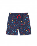 Boxer mare stampata bambino azzurro red submarine