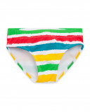 Slip strisce bambino bianco enjoy the sun