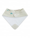 Babero bandana little forest gris Babero bandana little forest gris