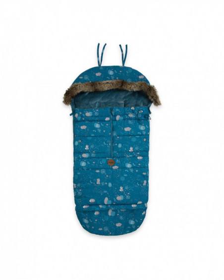 Sacco evolutivo 0-4 little forest azzurro Sacco evolutivo 0-4 little forest azzurro