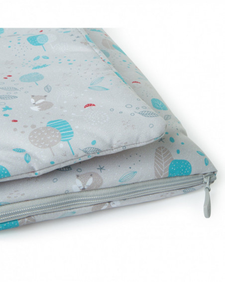 Sacco-copertine navicella little forest grey Sacco-copertine navicella little forest grey
