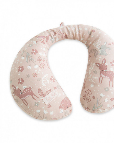 Cuscino +18m little forest rosa