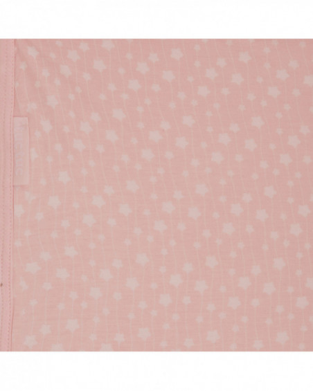 Coperta maglia bambù e spugna love rosato Coperta maglia bambù e spugna love rosato