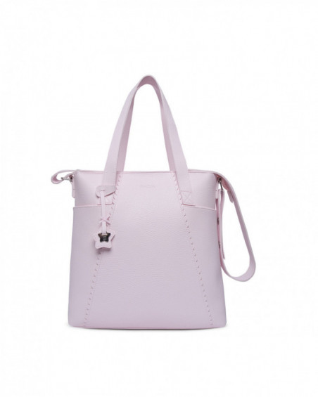 Borsa passeggino + fasciatoio love rosato Borsa passeggino + fasciatoio love rosato