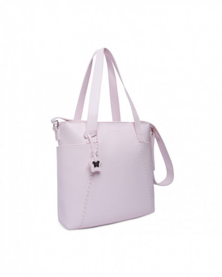Borsa passeggino + fasciatoio love rosato Borsa passeggino + fasciatoio love rosato