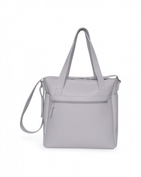 Borsa passeggino + fasciatoio similpelle love grigio Borsa passeggino + fasciatoio similpelle love grigio