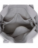 Borsa passeggino + fasciatoio similpelle love grigio Borsa passeggino + fasciatoio similpelle love grigio