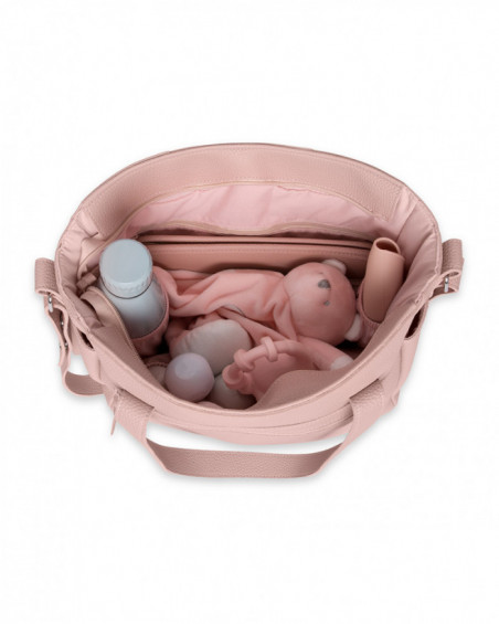 Borsa passeggino + fasciatoio love rosa Borsa passeggino + fasciatoio love rosa
