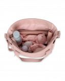 Borsa passeggino + fasciatoio love rosa Borsa passeggino + fasciatoio love rosa