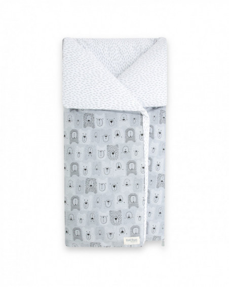 Sacco-copertine navicella weekend bears grigio Sacco-copertine navicella weekend bears grigio