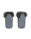 Muffole ecopelliccia + calamita basic grigio Muffole ecopelliccia + calamita basic grigio