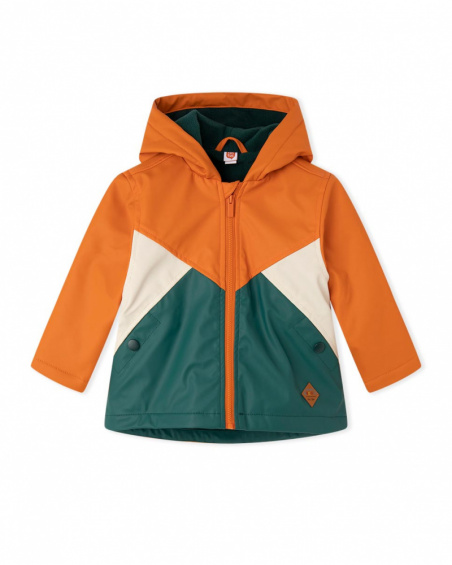 Ragazzo in Gabardine Arancio Naturale
