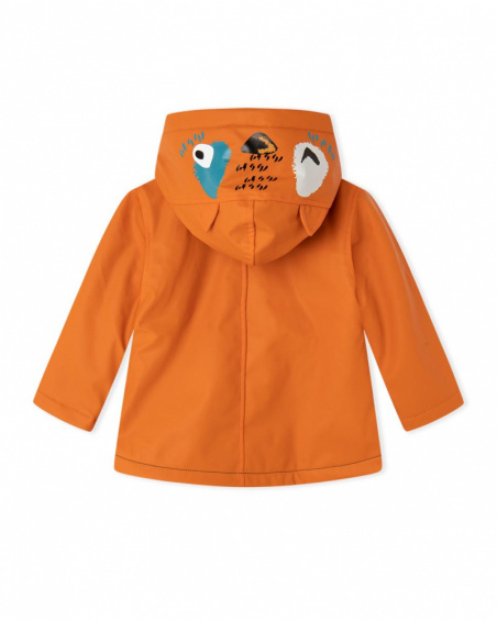 Ragazzo in Gabardine Arancio Naturale