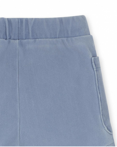 Short de tricô azul Hip Hip Hooray! Short de tricô azul Hip Hip Hooray!