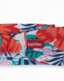 Tiara rígida branca vermelha para menina Hello Playa