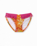 Culetin girl com estampa laranja Eco-Safari