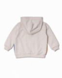 Camisola polar bege para menino Eco-Safari