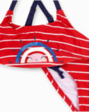 Garota de biquíni vermelho Dia de praia