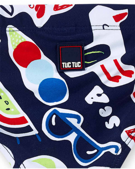 Fato de banho azul claro para menino Beach Day