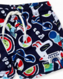 Calções de banho azuis para menino Beach Day