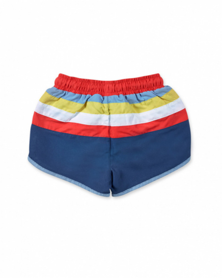 Bermudas listradas para menino Spring Break