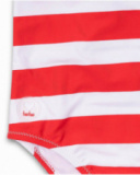 Fato de banho às riscas para menina Hello Playa