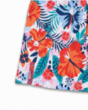 T-shirt de malha estampada para menina Hello Playa