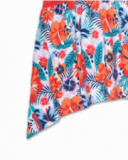 Vestido de tricô estampado para menina Hello Playa