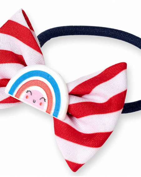 Set de 2 scrunchies azuis para menina Beach Day Set de 2 scrunchies azuis para menina Beach Day