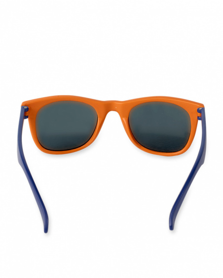 Óculos de sol laranja para menino Eco-Safari Óculos de sol laranja para menino Eco-Safari