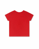 T-shirt de malha vermelha para menino Basics Baby