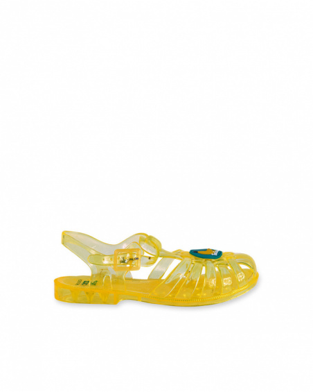 Juicy unissex sapatos de caranguejo amarelo
