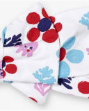 Tiara de malha branca para menina Blub