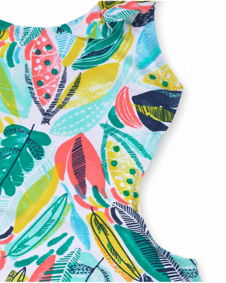 Triquíni estampado para menina Treasure Island