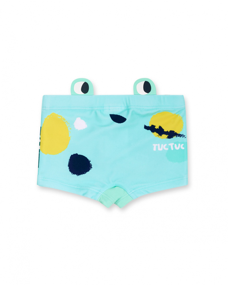 Cuecas boxer azuis de menino Treasure Island