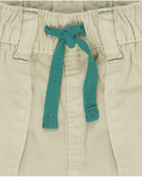 Calça de sarja cinza menino Treasure Island