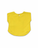 T-shirt em malha amarela para menina Treasure Island