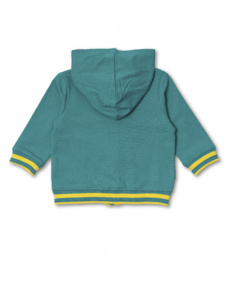 Camisola polar verde para menino Ilha do Tesouro