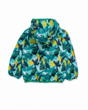 Casaco corta-vento estampado para menino Treasure Island