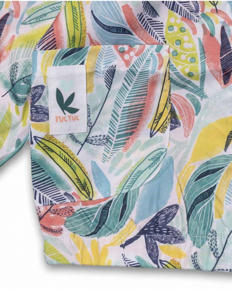 Jaqueta estampada para menina Treasure Island