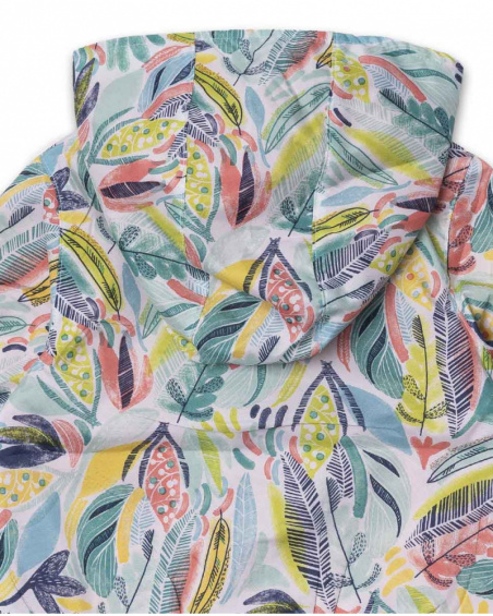 Jaqueta estampada para menina Treasure Island