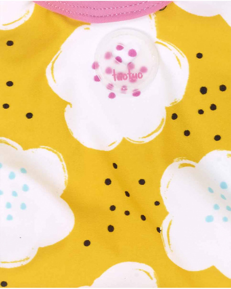 Fato de banho amarelo para menina Tiny Critters