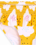 Meia amarela da menina Tiny Critters